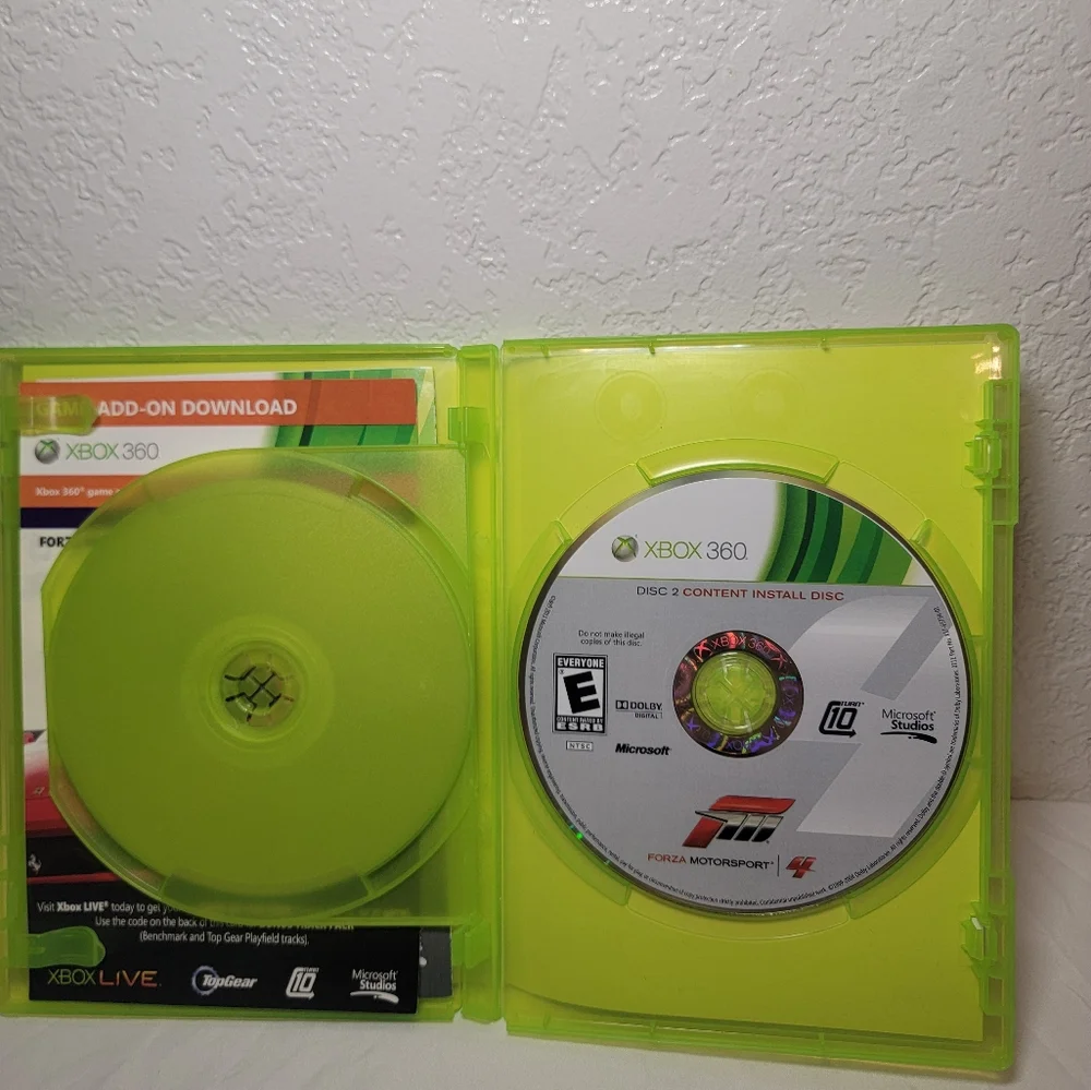 Forza Motorsport 4 Microsoft Xbox 360, 2011 With Manual Tested